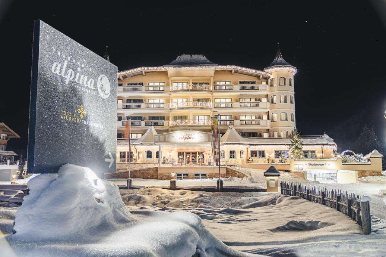 Traumhotel Alpina Superior --Yoga Und Ayurvedahotel (Adults Only) Gerlos Exterior foto